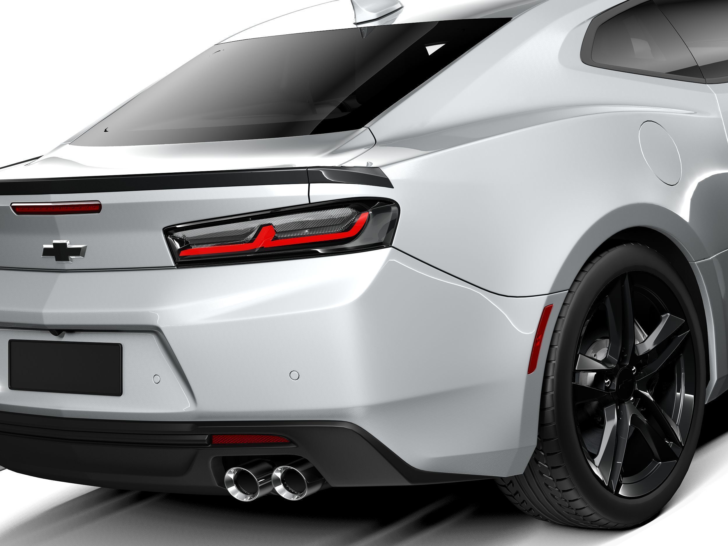 Chevrolet Camaro LT1 2017 3D model_3