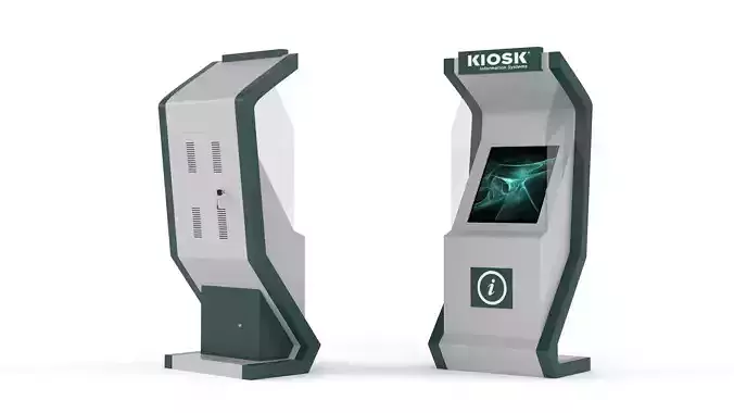 Information Kiosk 3D model