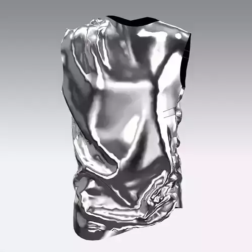 DRESS METALIC DRAPE SMALL  DRESS