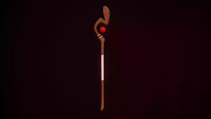 Megumin Staff 3D model