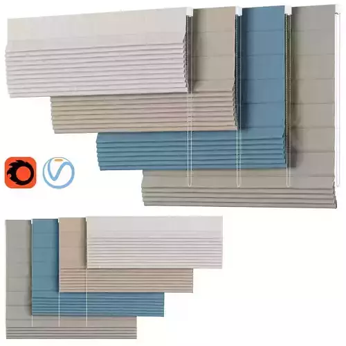 Roman Curtains 127 Dekoria Linen Roman Blind