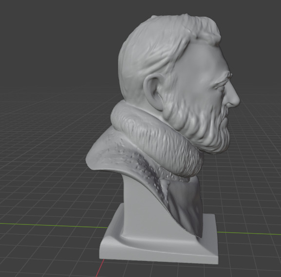 Ernest Hemingway 3D print model_3