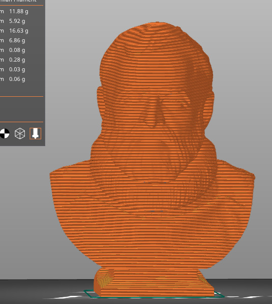 Ernest Hemingway 3D print model_18