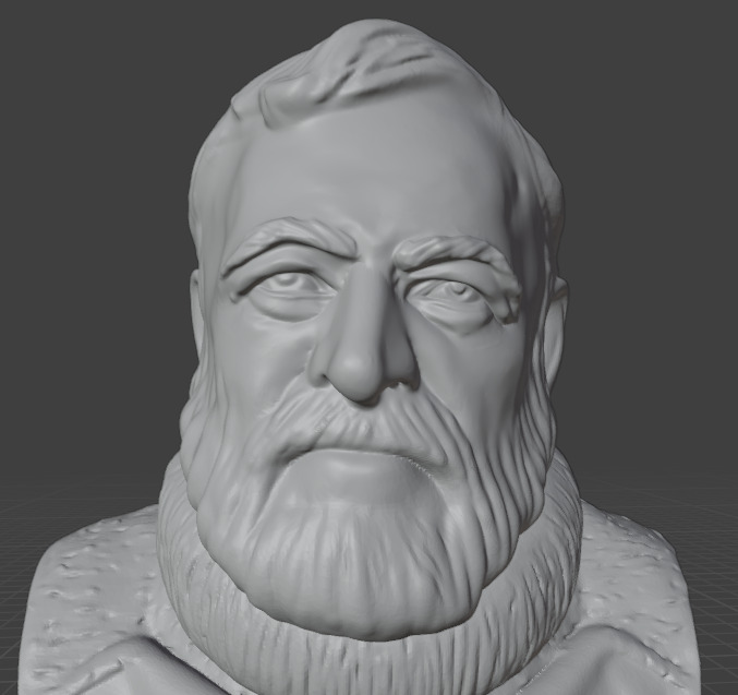 Ernest Hemingway 3D print model_19