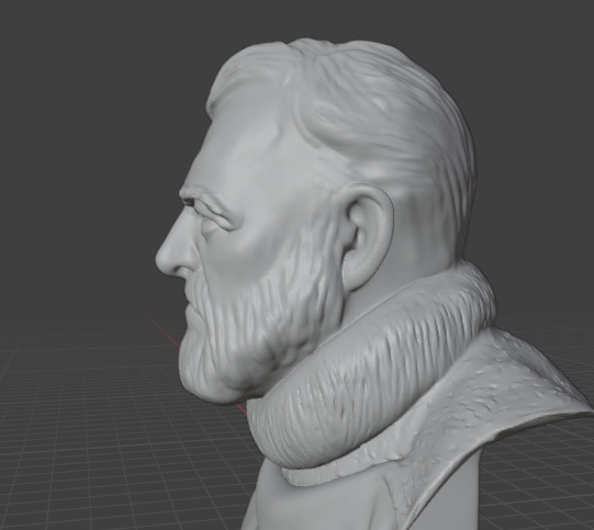 Ernest Hemingway 3D print model_13