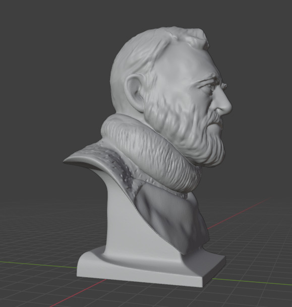 Ernest Hemingway 3D print model_5