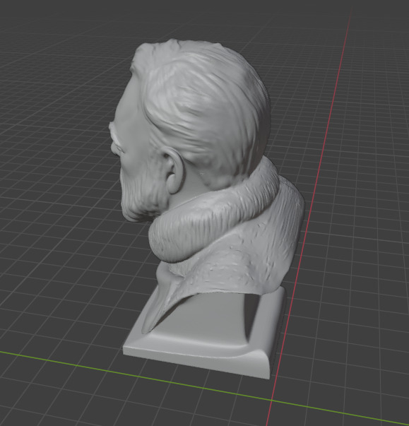 Ernest Hemingway 3D print model_7