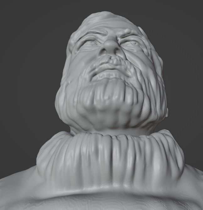 Ernest Hemingway 3D print model_2
