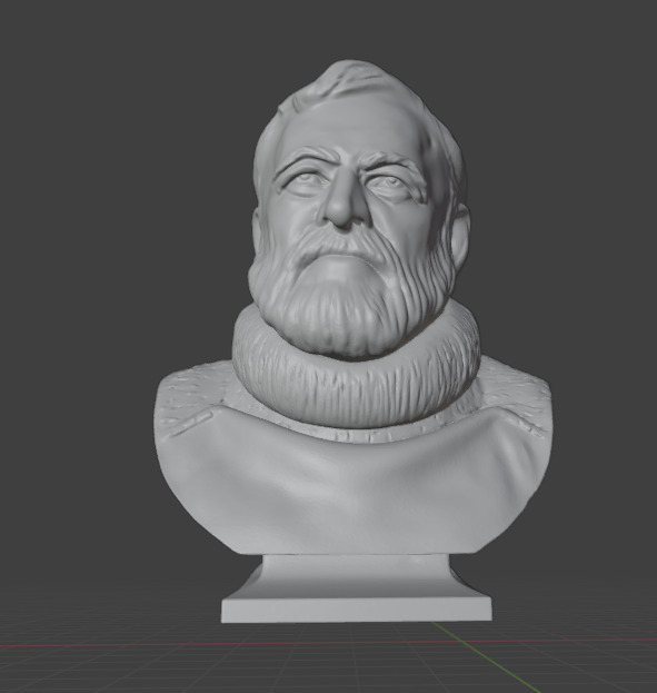 Ernest Hemingway 3D print model_14