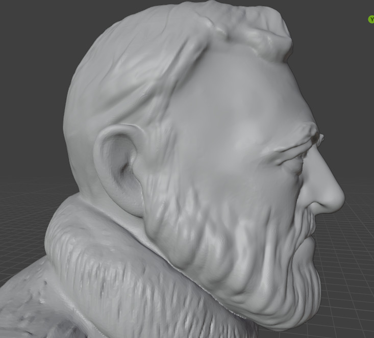 Ernest Hemingway 3D print model_16