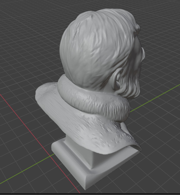 Ernest Hemingway 3D print model_9