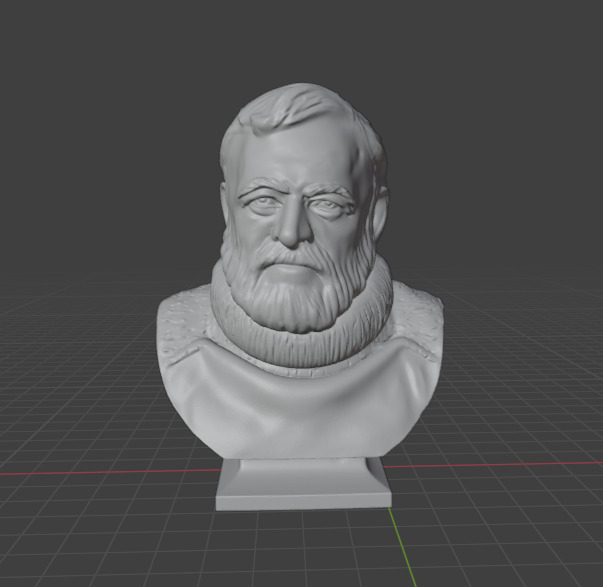 Ernest Hemingway 3D print model_11