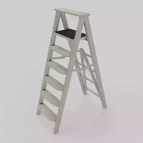 Metallic construction ladder