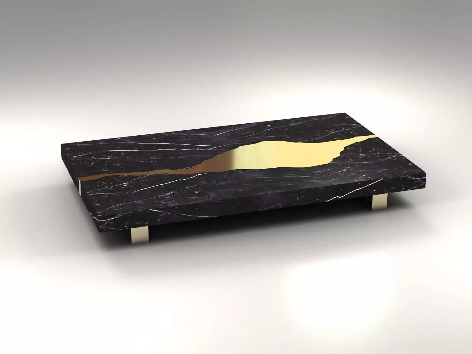 Center Table - type A Low-poly 3D model