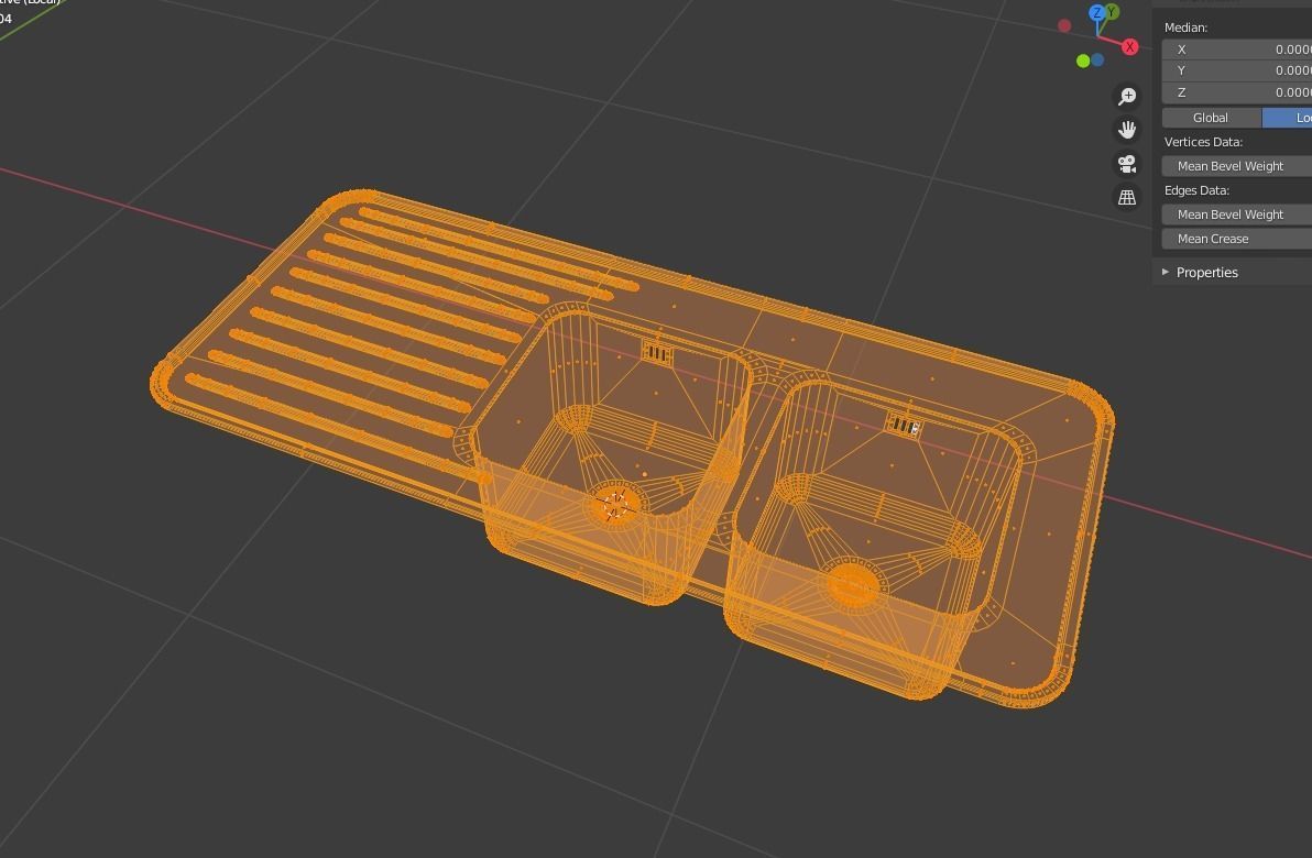 Sink with drainer - rounded Free 3D model_7