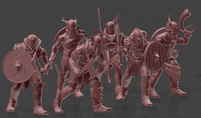 Chaos Marauders 3D print model
