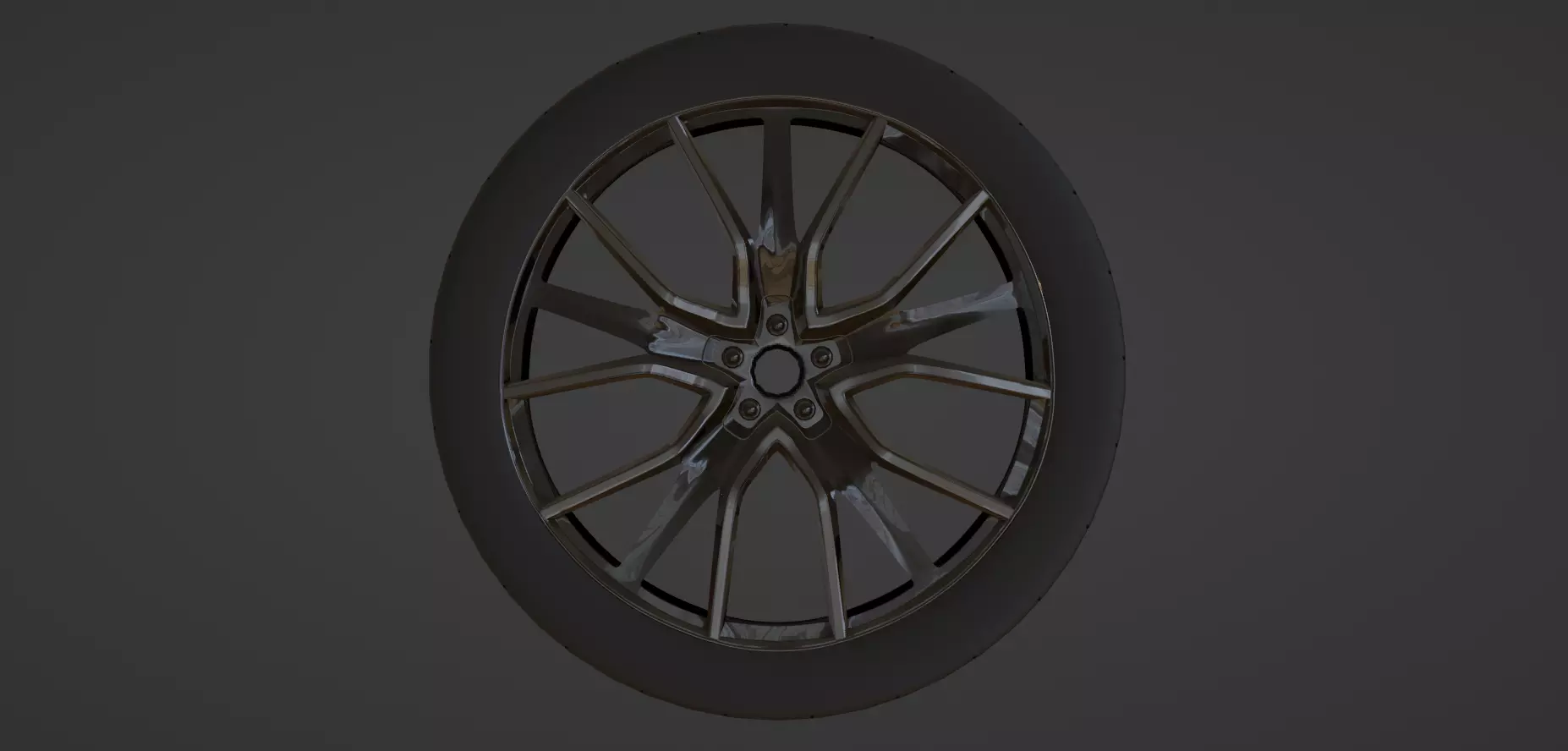 Audi A1 Rim Free 3D model