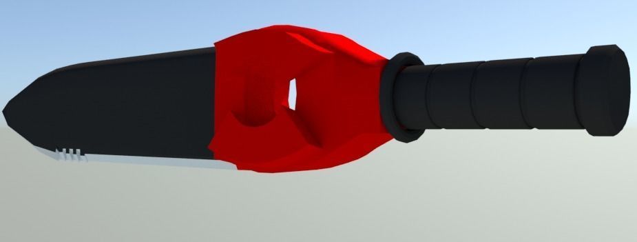 The Crimson Blade - Limited Edition Collection  Low-poly 3D model_1