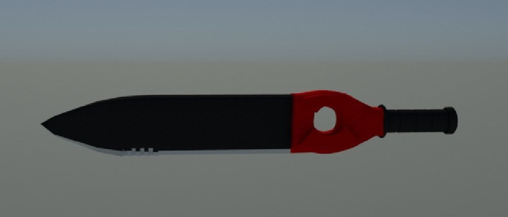 The Crimson Blade - Limited Edition Collection  Low-poly 3D model_5