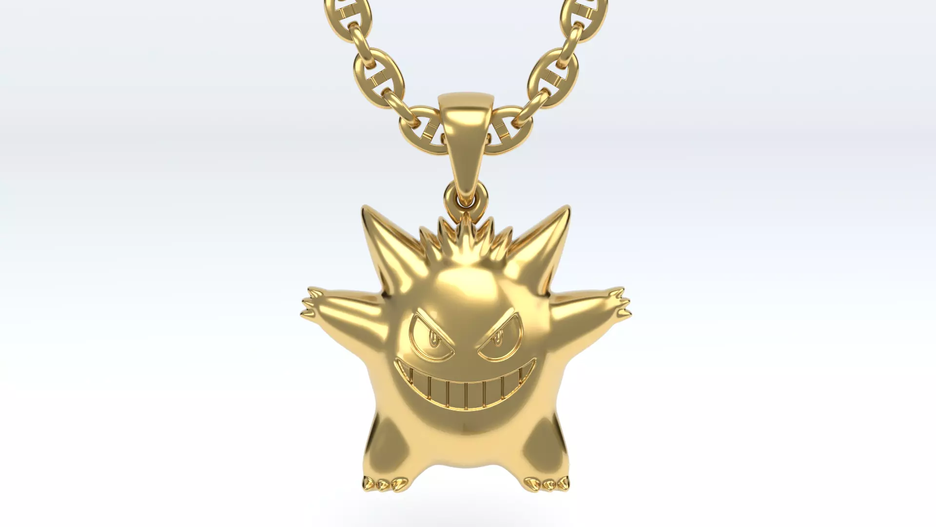 Gengar pendant 20 mm 3D print model