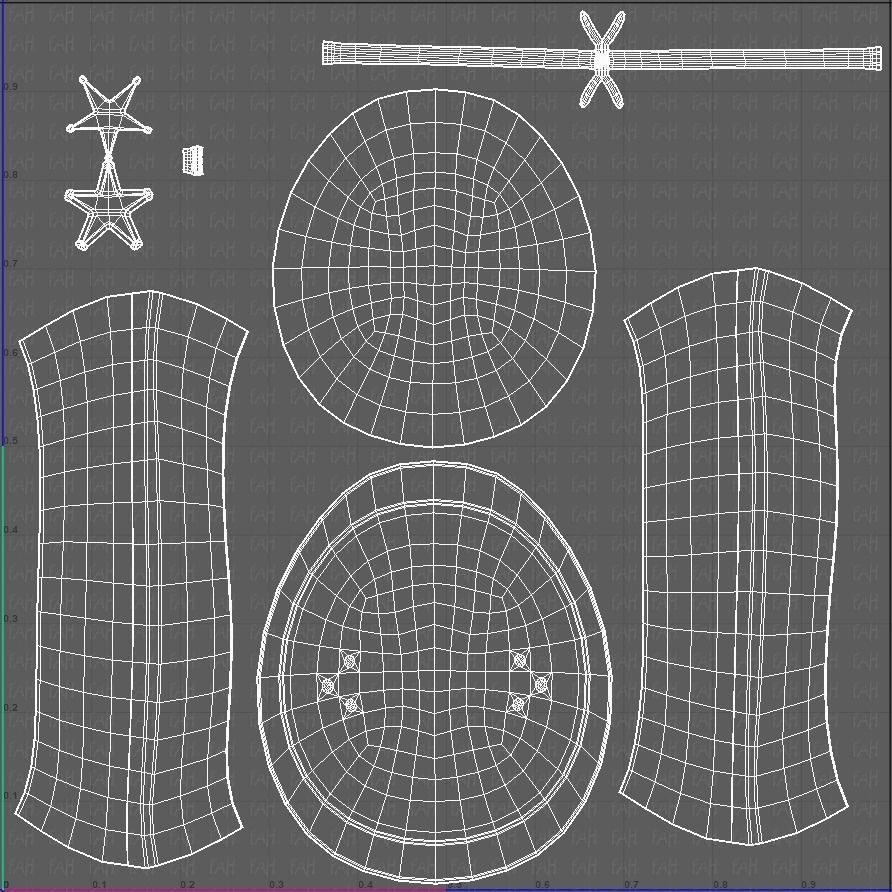 Cap V06 Low-poly 3D model_45