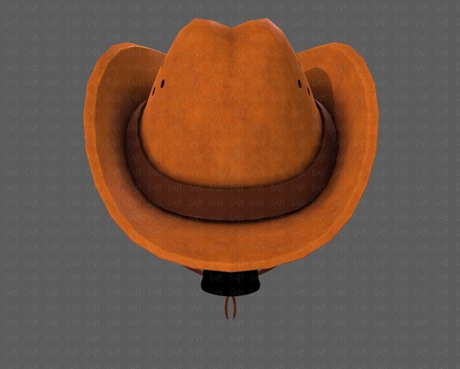 Cap V06 Low-poly 3D model_21