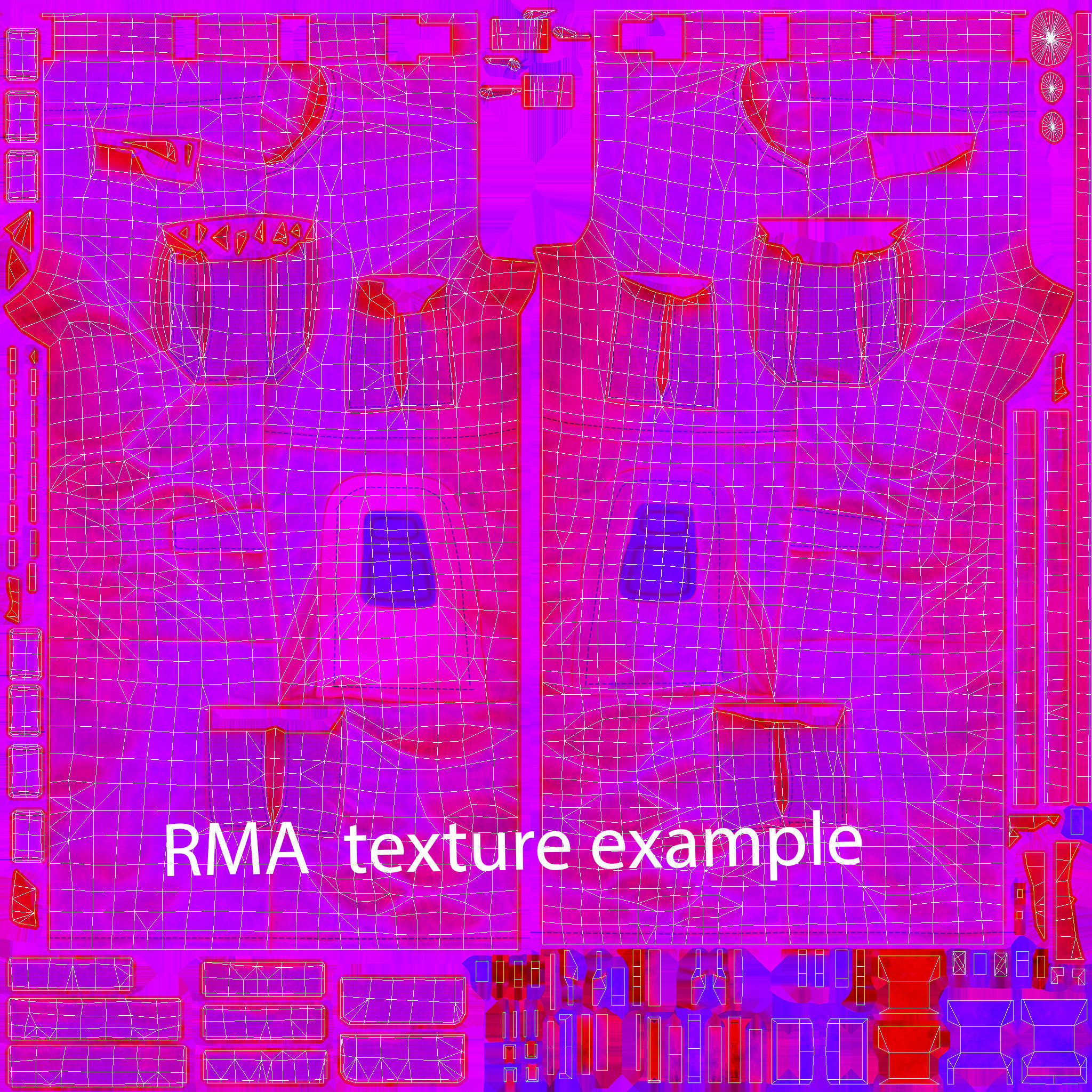 Modular Soldier Outfit Low-poly 3D model_32