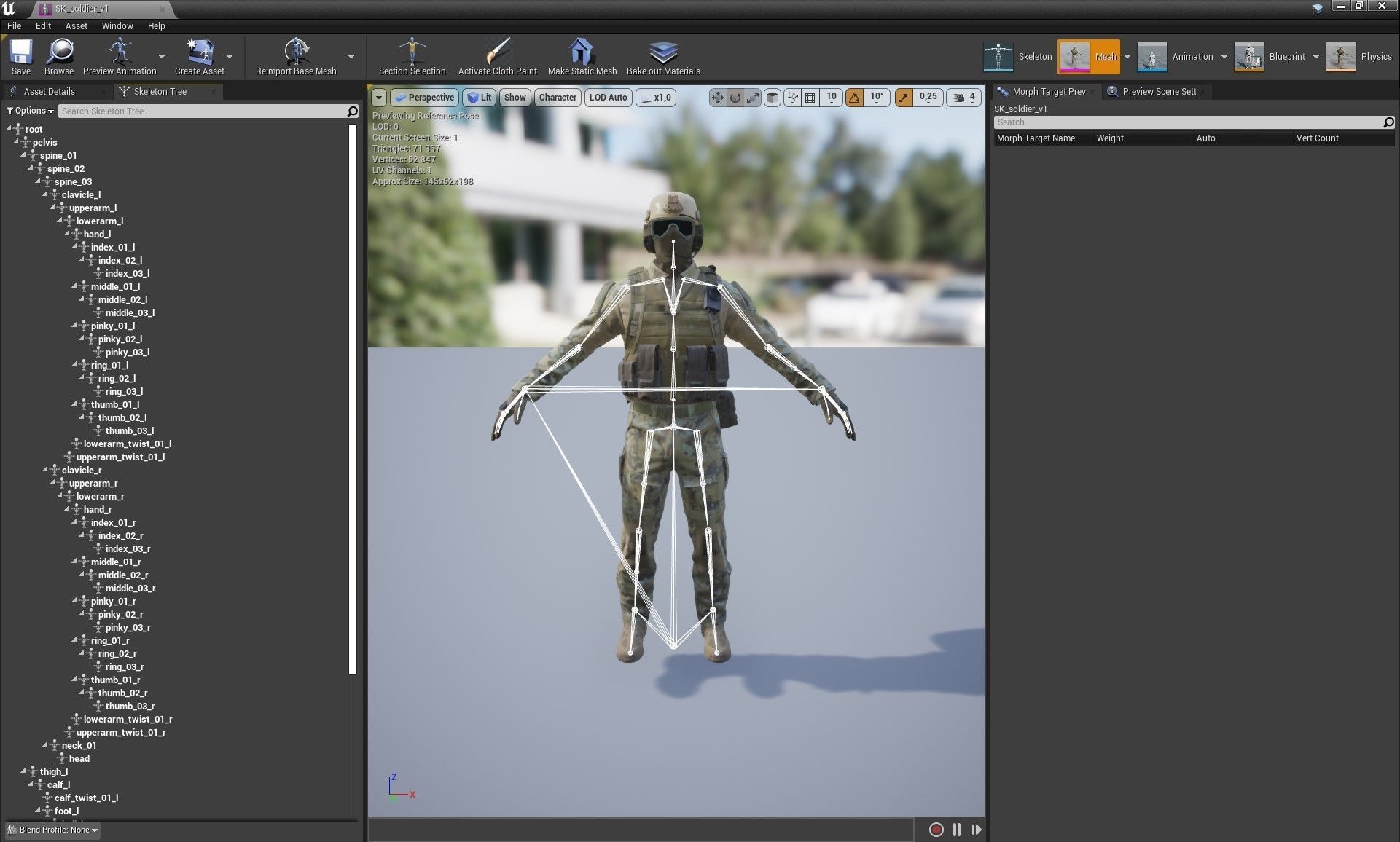 Modular Soldier Outfit Low-poly 3D model_25