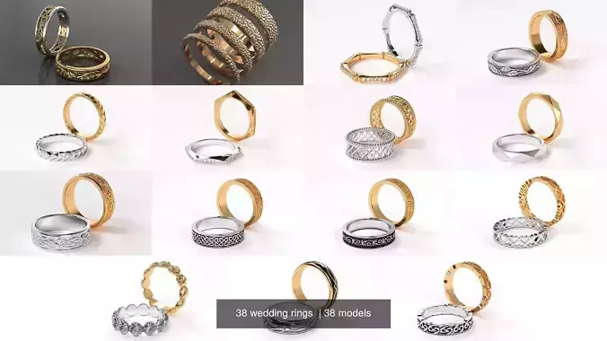 38 wedding rings 