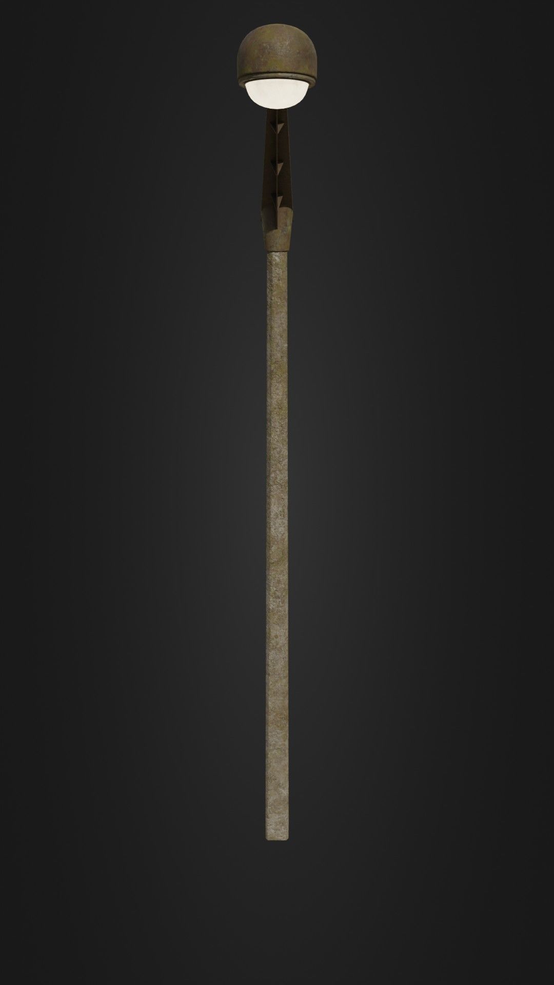 Old worn street light 10 Low-poly 3D model_41