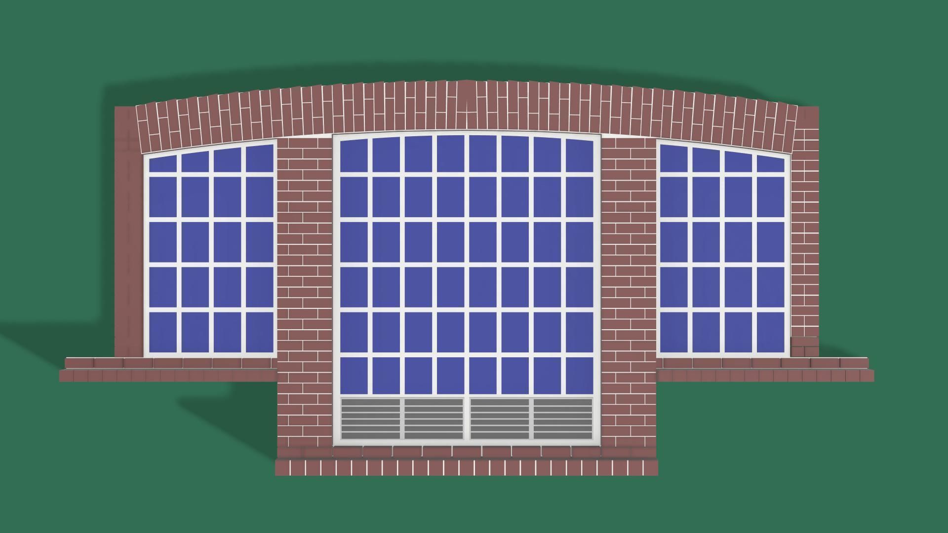 Diorama Factory Window 3D print model_1