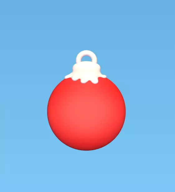 Christmas Ornaments - Ball 3D print model_0