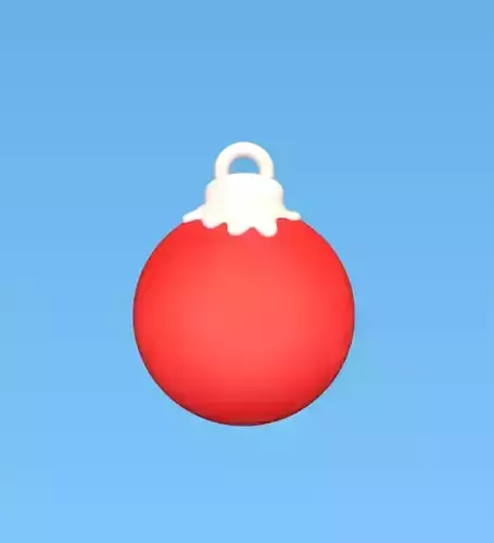 Christmas Ornaments - Ball 3D print model Christmas Ornaments - Ball 3D print model