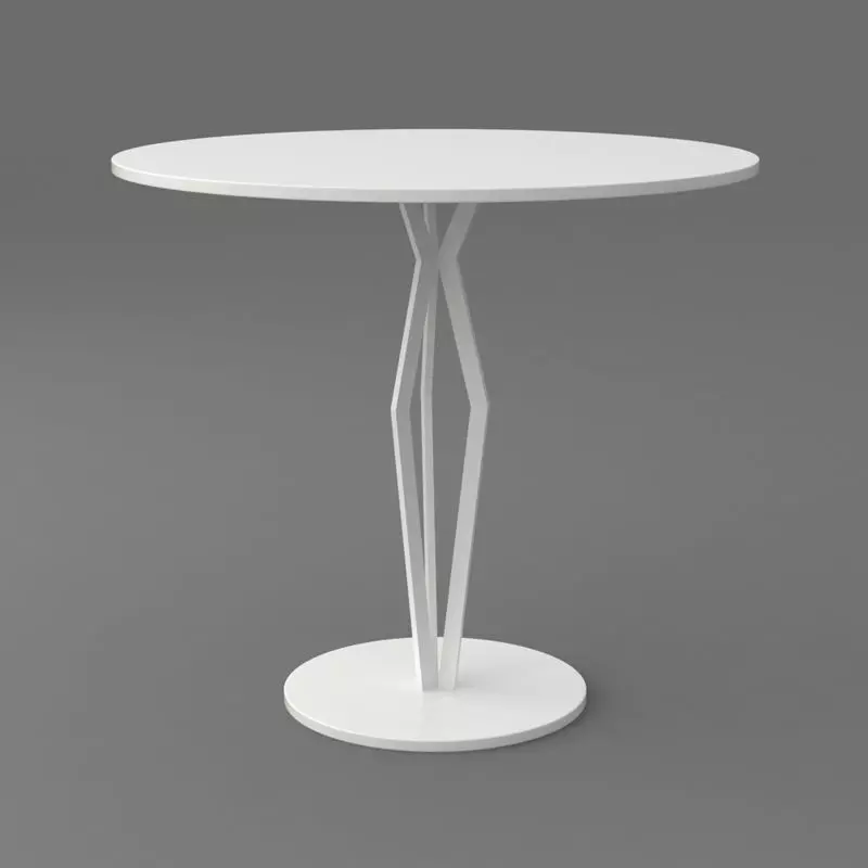 T-Village Round Table 3D model_0