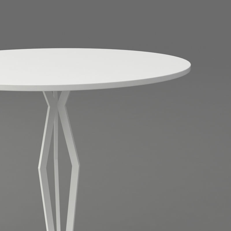 T-Village Round Table 3D model_1