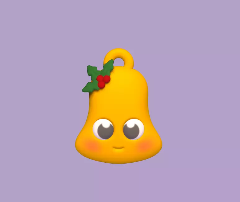 Christmas Ornaments - Bell 3D print model_0