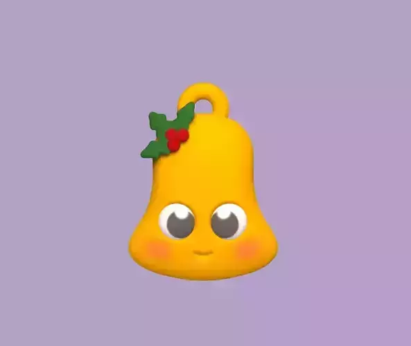 Christmas Ornaments - Bell 3D print model Christmas Ornaments - Bell 3D print model