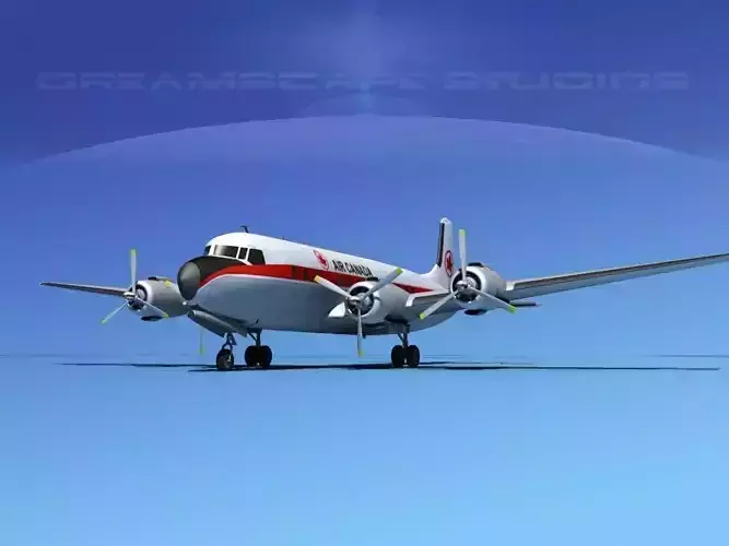 Douglas DC-7B Air Canada