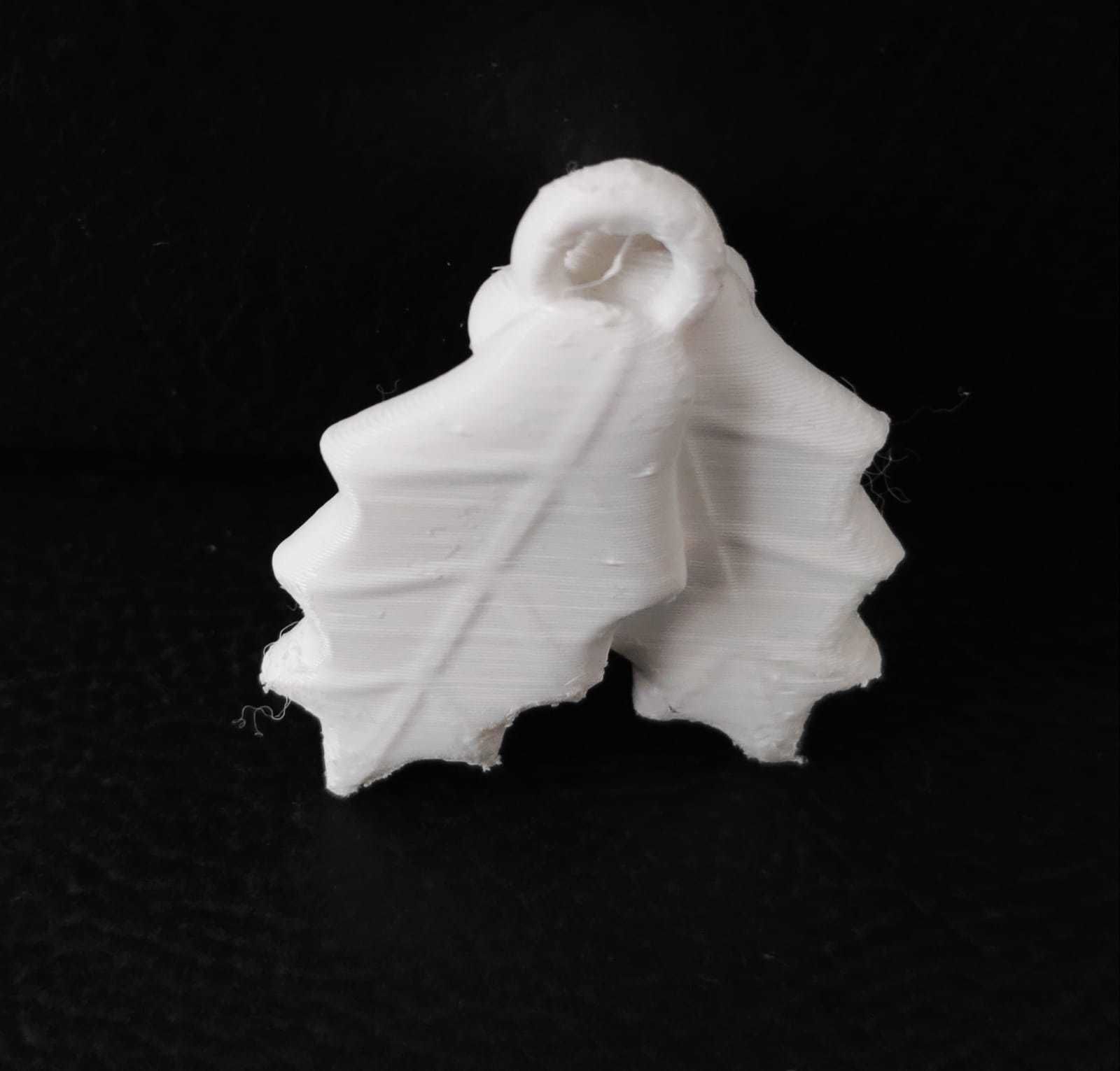 Christmas Ornaments - Leaves 3D print model_5