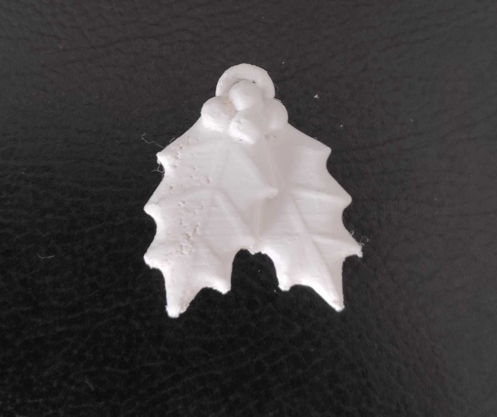 Christmas Ornaments - Leaves 3D print model_10