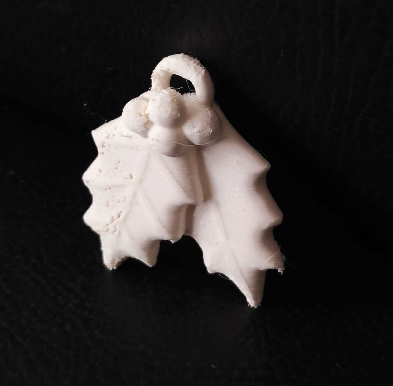 Christmas Ornaments - Leaves 3D print model_4