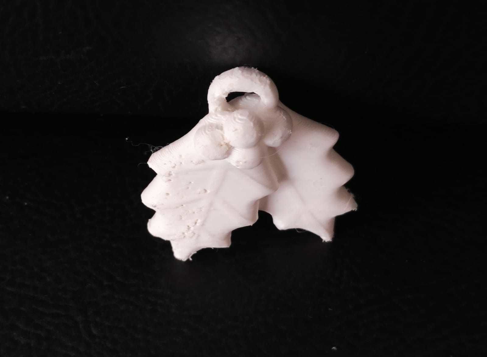 Christmas Ornaments - Leaves 3D print model_9