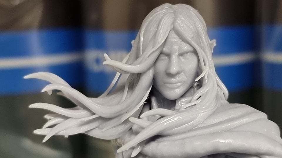 Drizzt DoUrden 3D print model_3