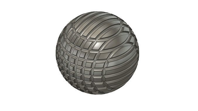 Edited Sphere for massage 3D print model