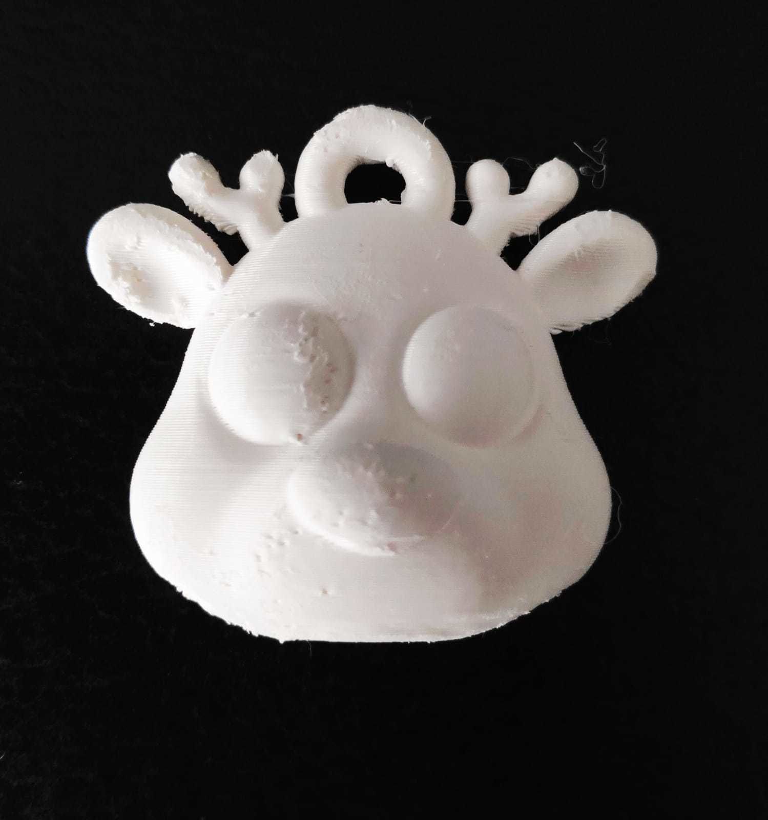 Christmas Ornaments - Reindeer 3D print model_7