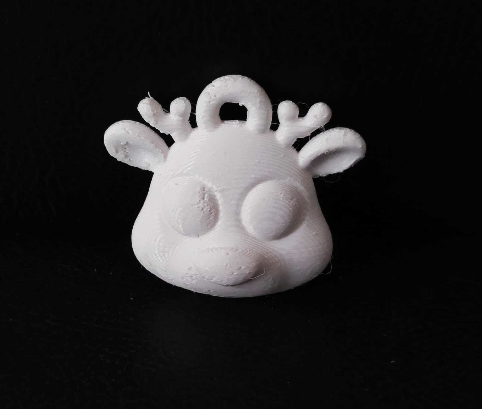 Christmas Ornaments - Reindeer 3D print model_2