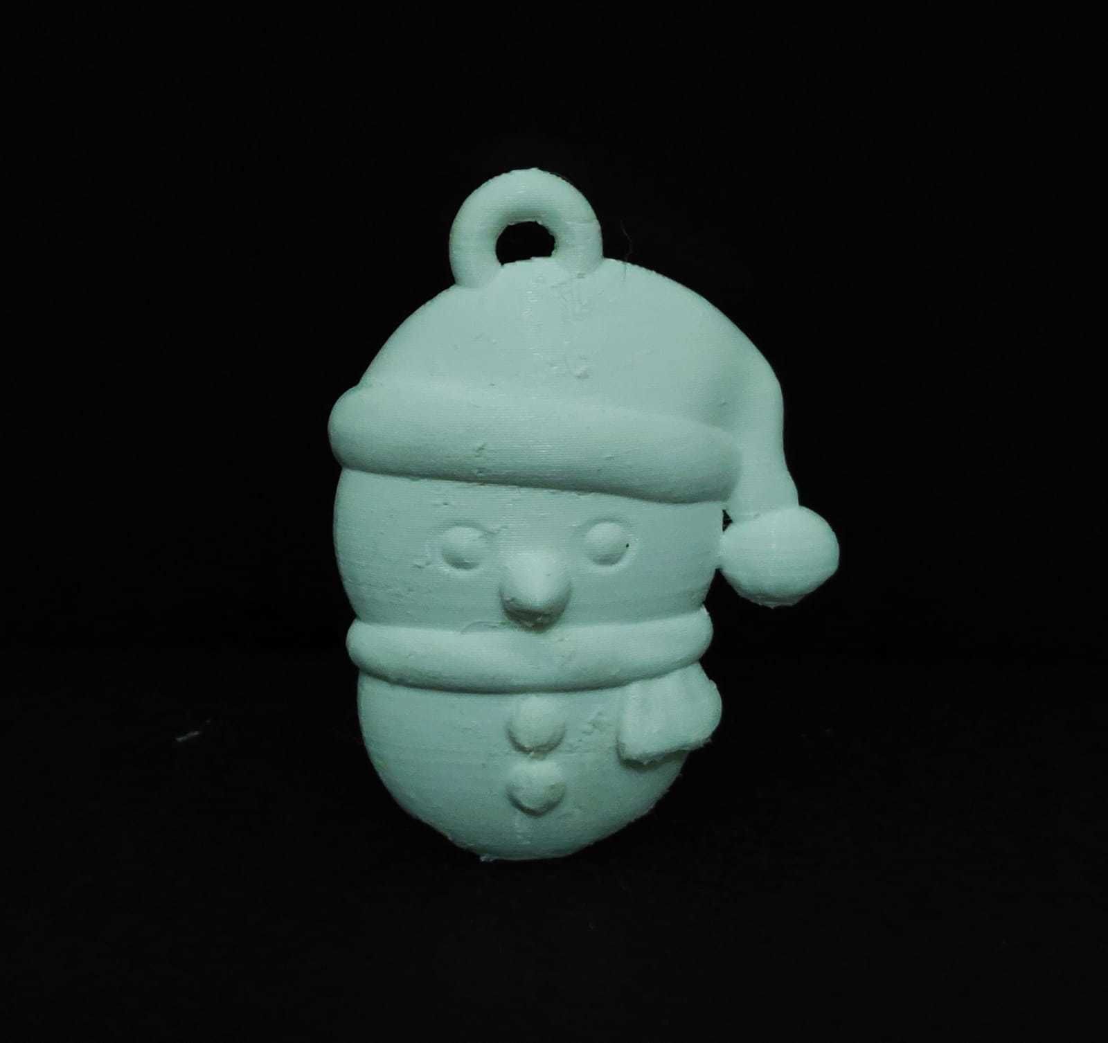 Christmas Ornaments - Snowman 3D print model_6