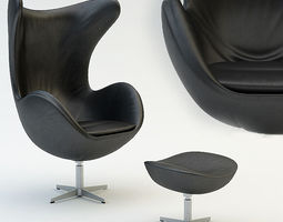 egg chair 3d models cgtrader