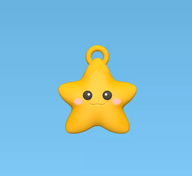 Christmas Ornaments - Star 3D print model_0