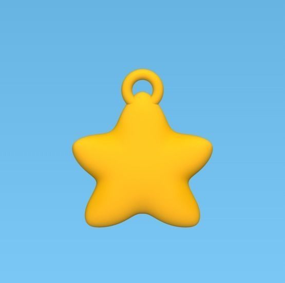 Christmas Ornaments - Star 3D print model_2